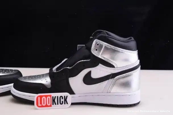Official Maikesneakers HIGH TOE JORDAN SILVER WMNS OG 1 AIR CD0461-001 0328